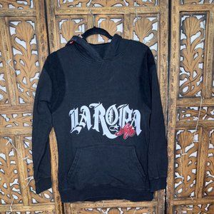 La Ropa "War is Near" Black Hoodie
